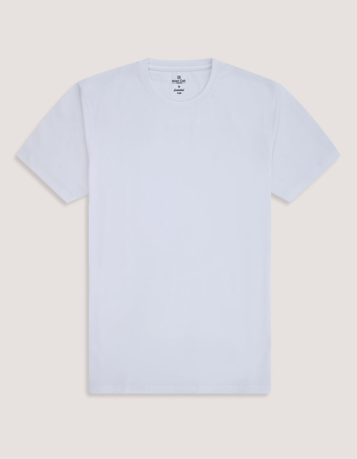 White Plain Cotton T-Shirt
