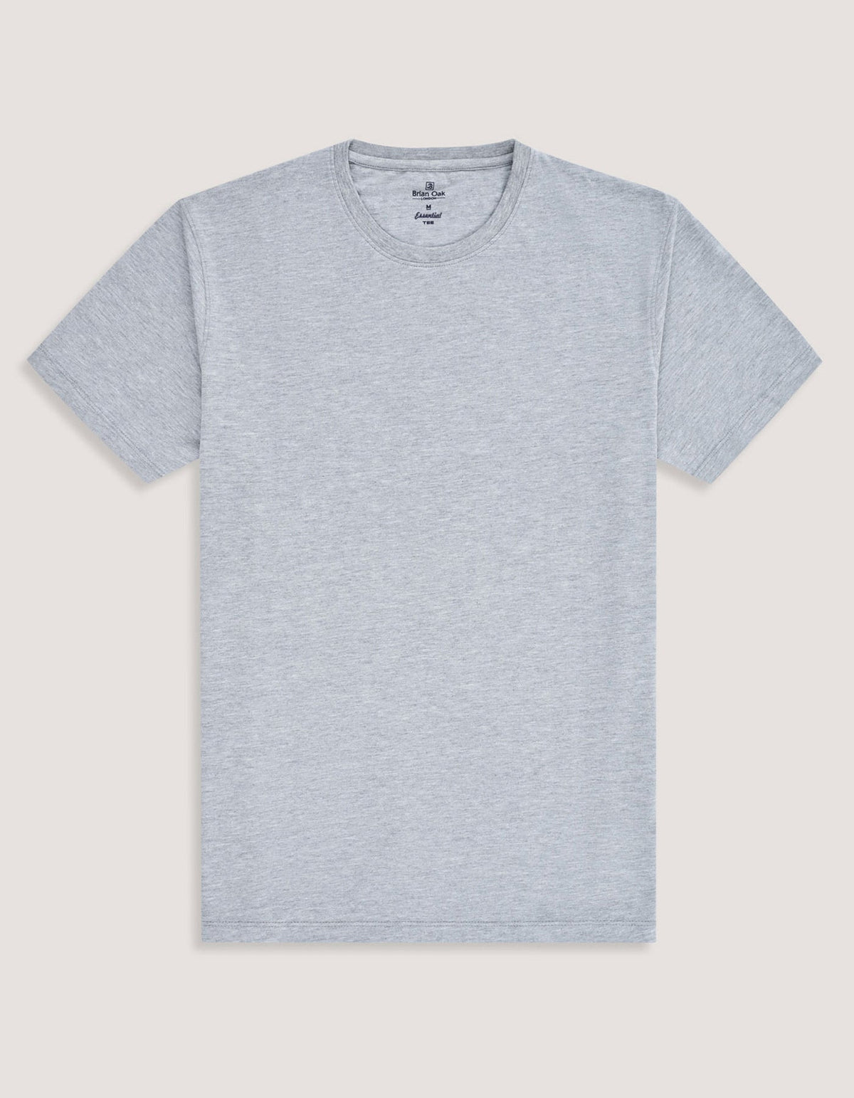 Heather Grey Plain T-Shirt