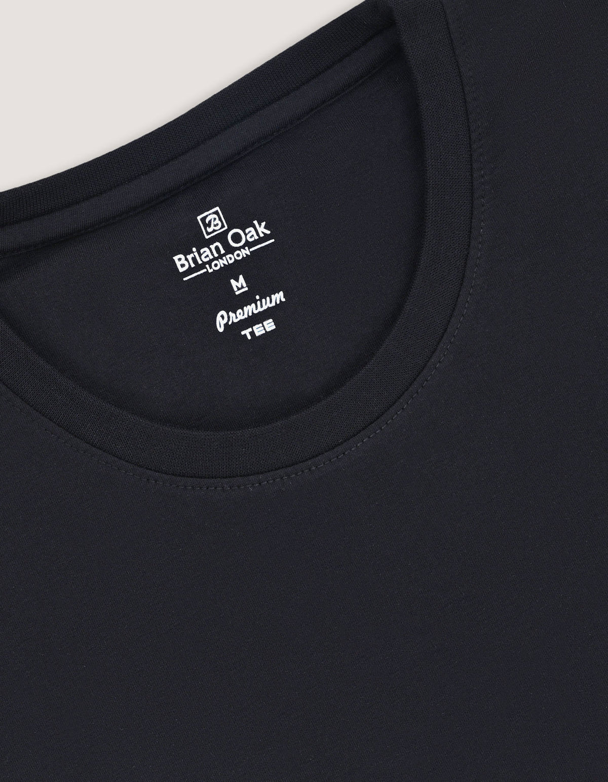 Premium Cotton T-Shirt - Black