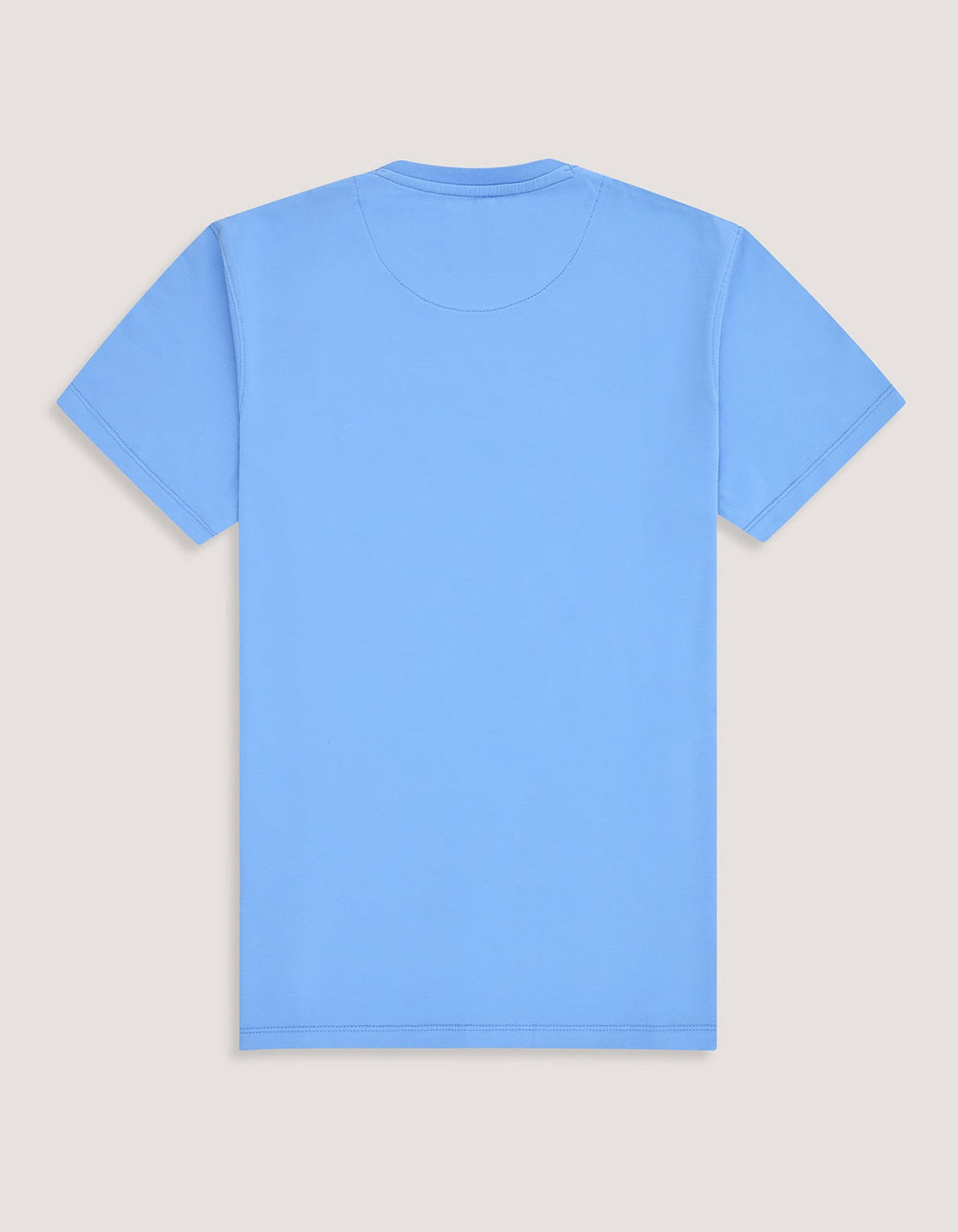 Premium Cotton T-Shirt – Sky Blue
