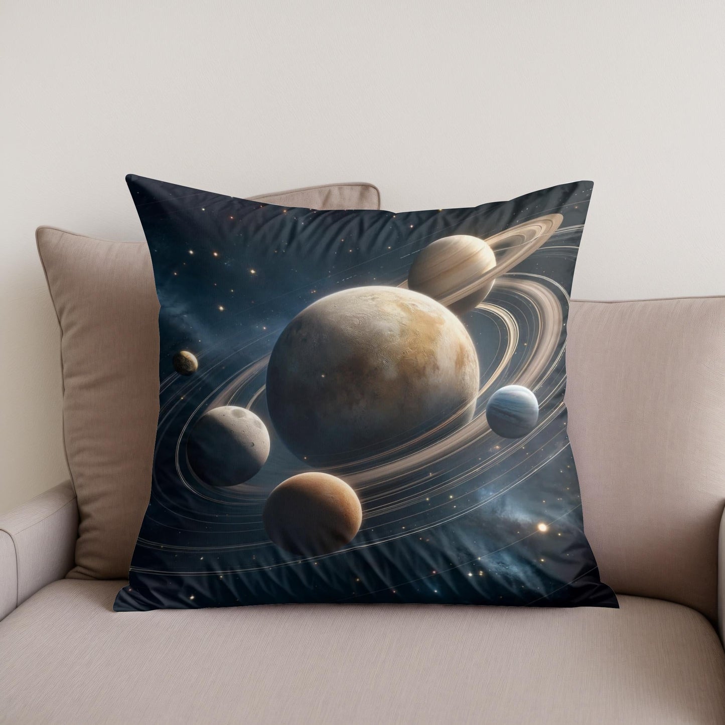 Cosmic Ballet Cotton Cushion