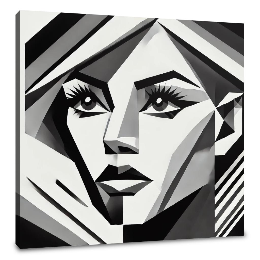 Geometric Elegance Canvas