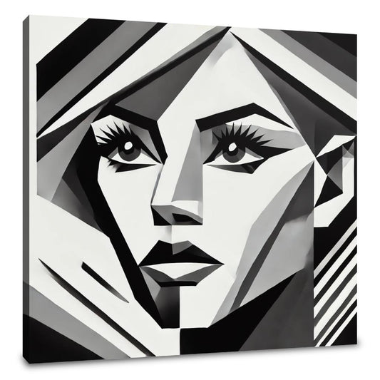 Geometric Elegance Canvas