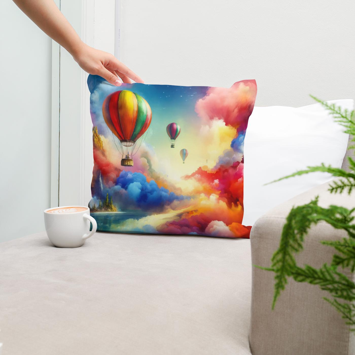 Whimsical Heights Cotton Cushion