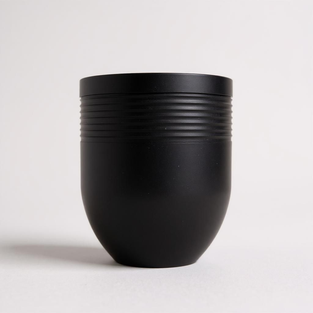 Large Utility Cup & Organiser | Modern Ribbed Holder for Bathroom & Office