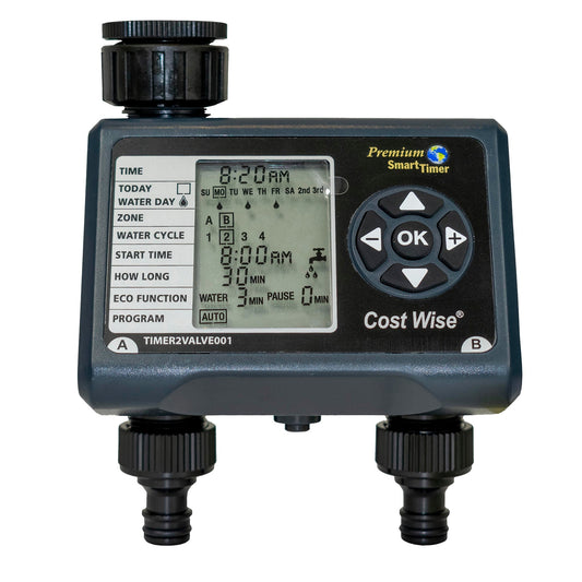 Cost Wise Double Outlet Water Timer