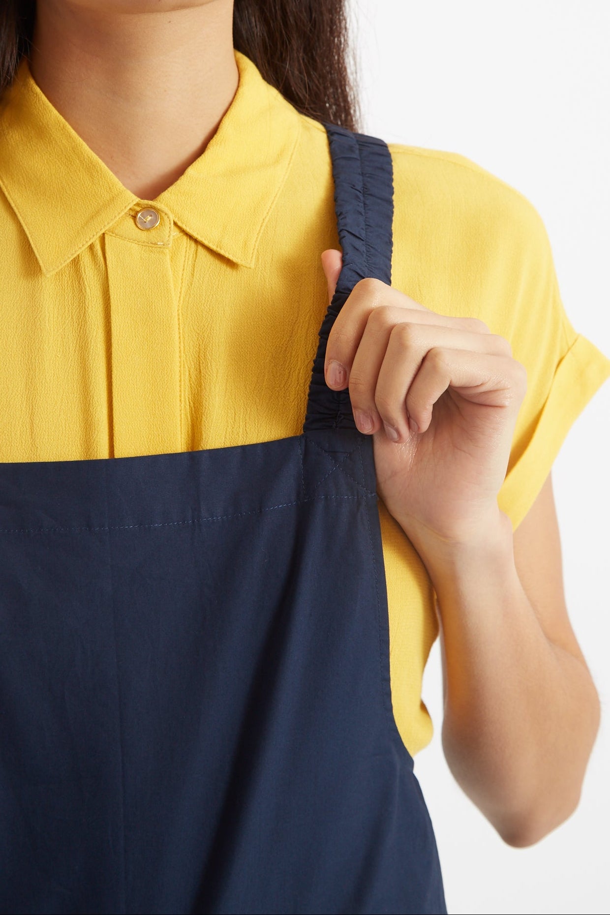 Tippie Poplin Dungarees