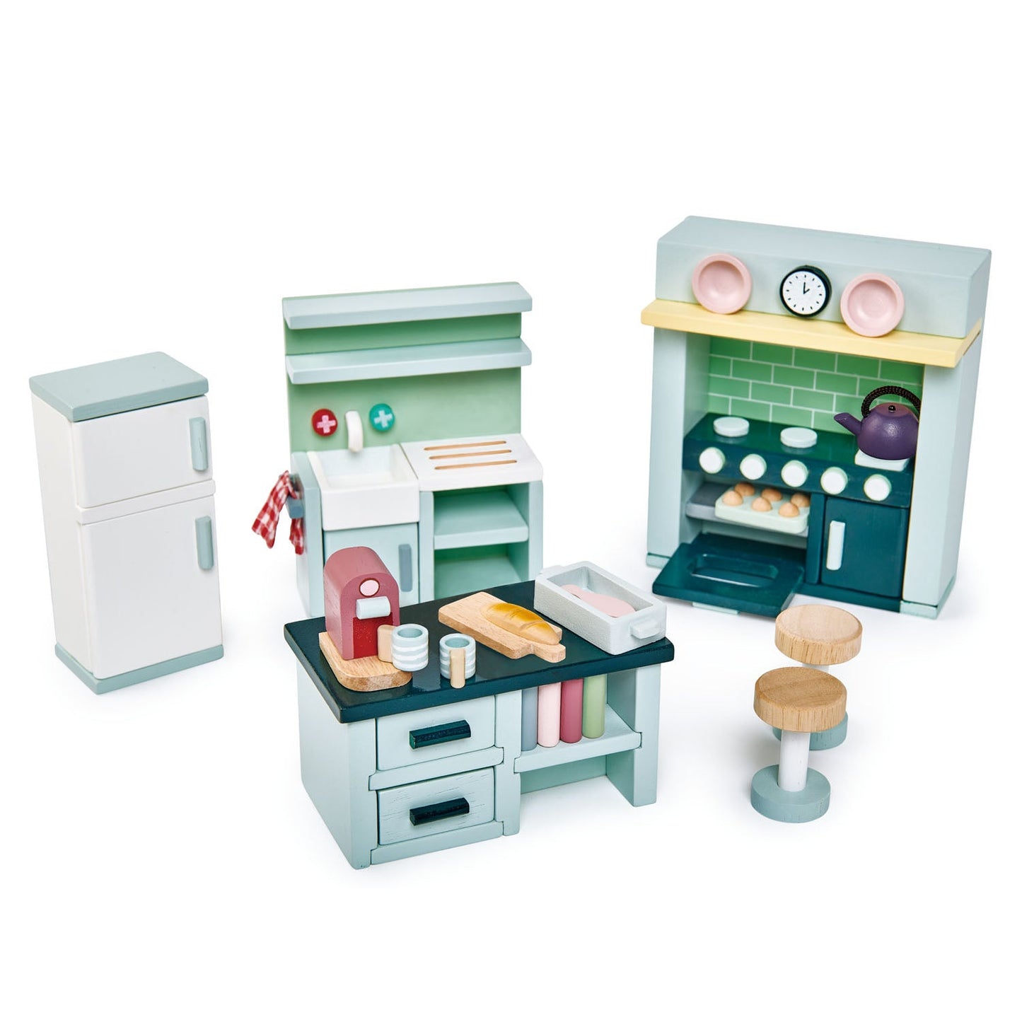 Dovetail Bundle (Dovetail House, Doll Family, 5 Room Sets)