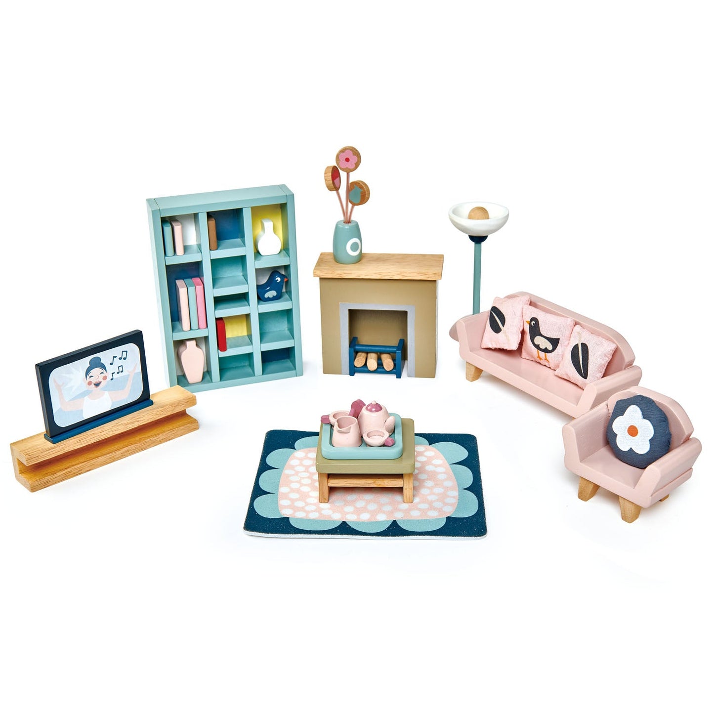 Fantail Hall Bundle (Fantail Hall, 4 Goodwood characters, 6 Room Sets, Wall Decor)