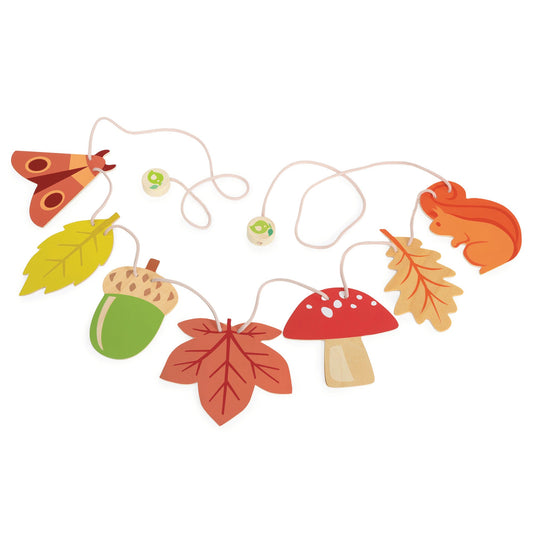 Autumn Woodland bunting