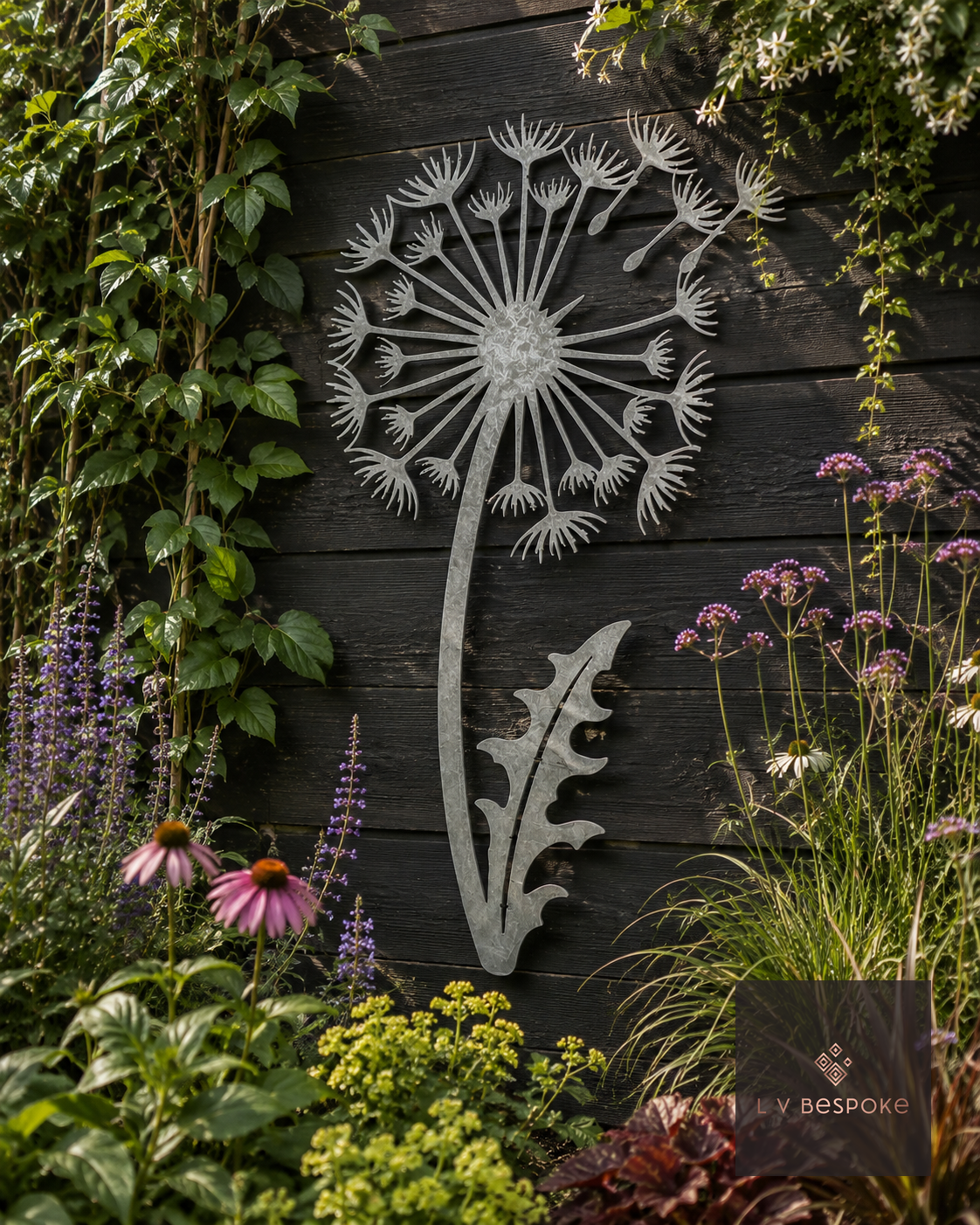 Tree of Life and Floral Garden Wall Art