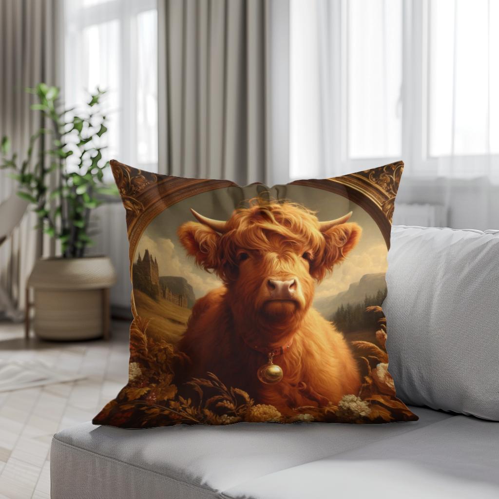 Victorian Highland Grace Cotton Cushion