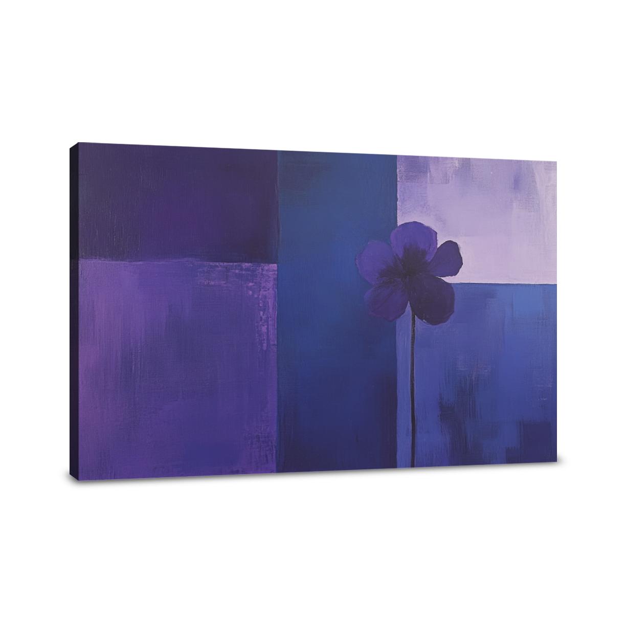 Melancholic Violet Canvas