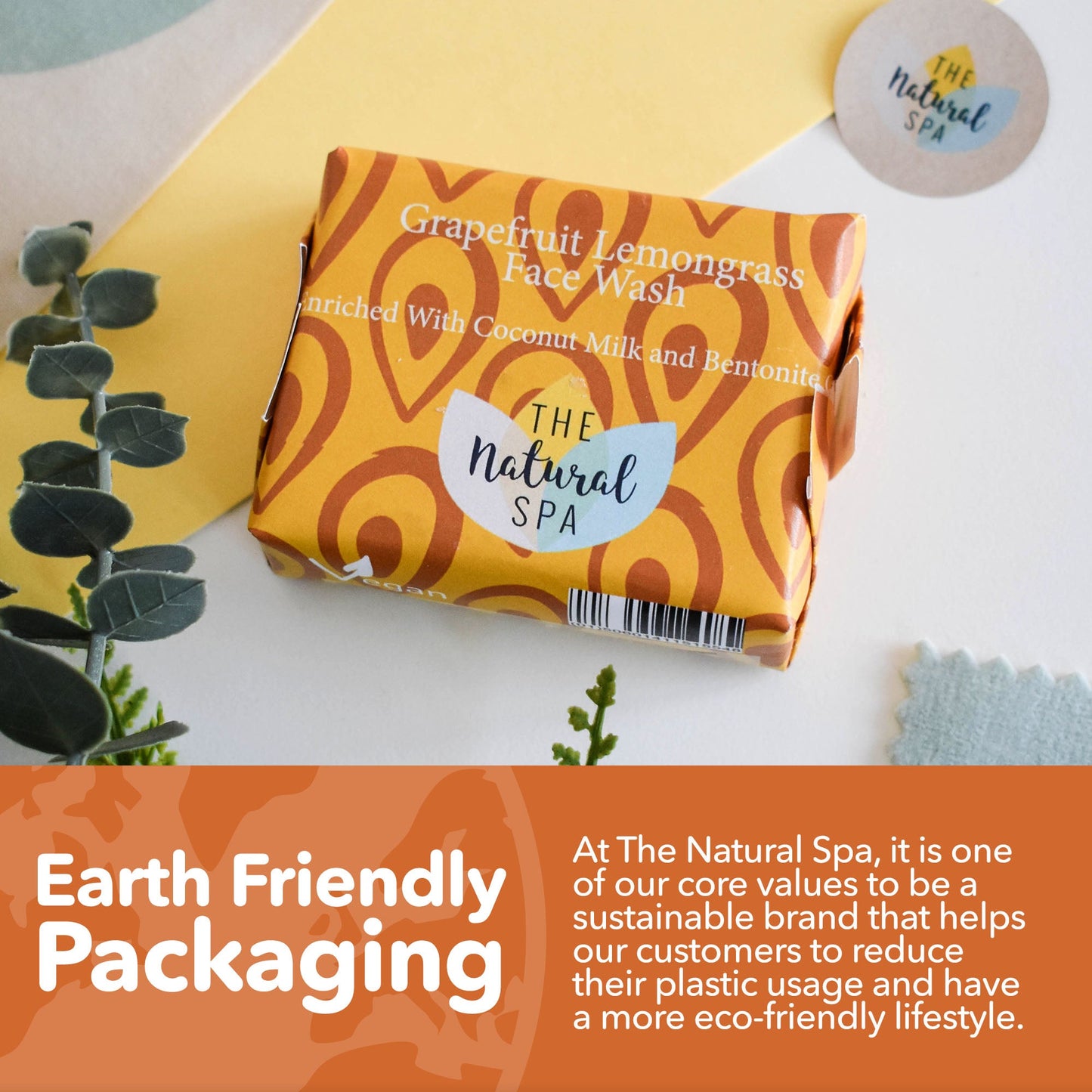 Grapefruit Lemongrass Face Wash Bar