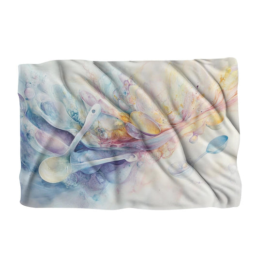 Surreal Utensil Dream Blanket