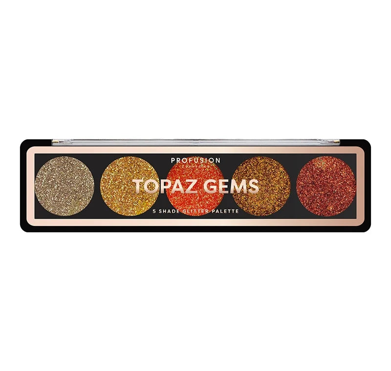 GLITTER GEMS | 5 SHADE GLITTER PALETTES