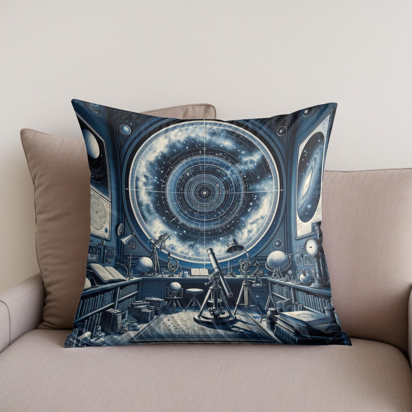 Celestial Wonders Cotton Cushion
