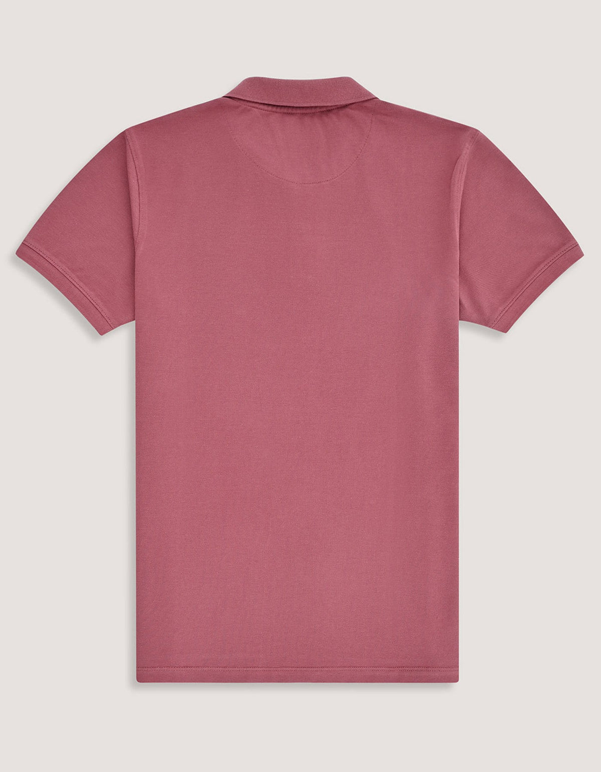 Pink Regular Fit Cotton Polo Shirt