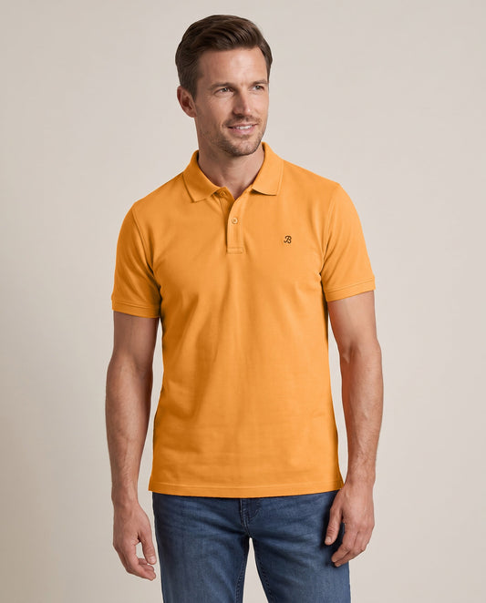Apricot Regular Fit Cotton Polo Shirt