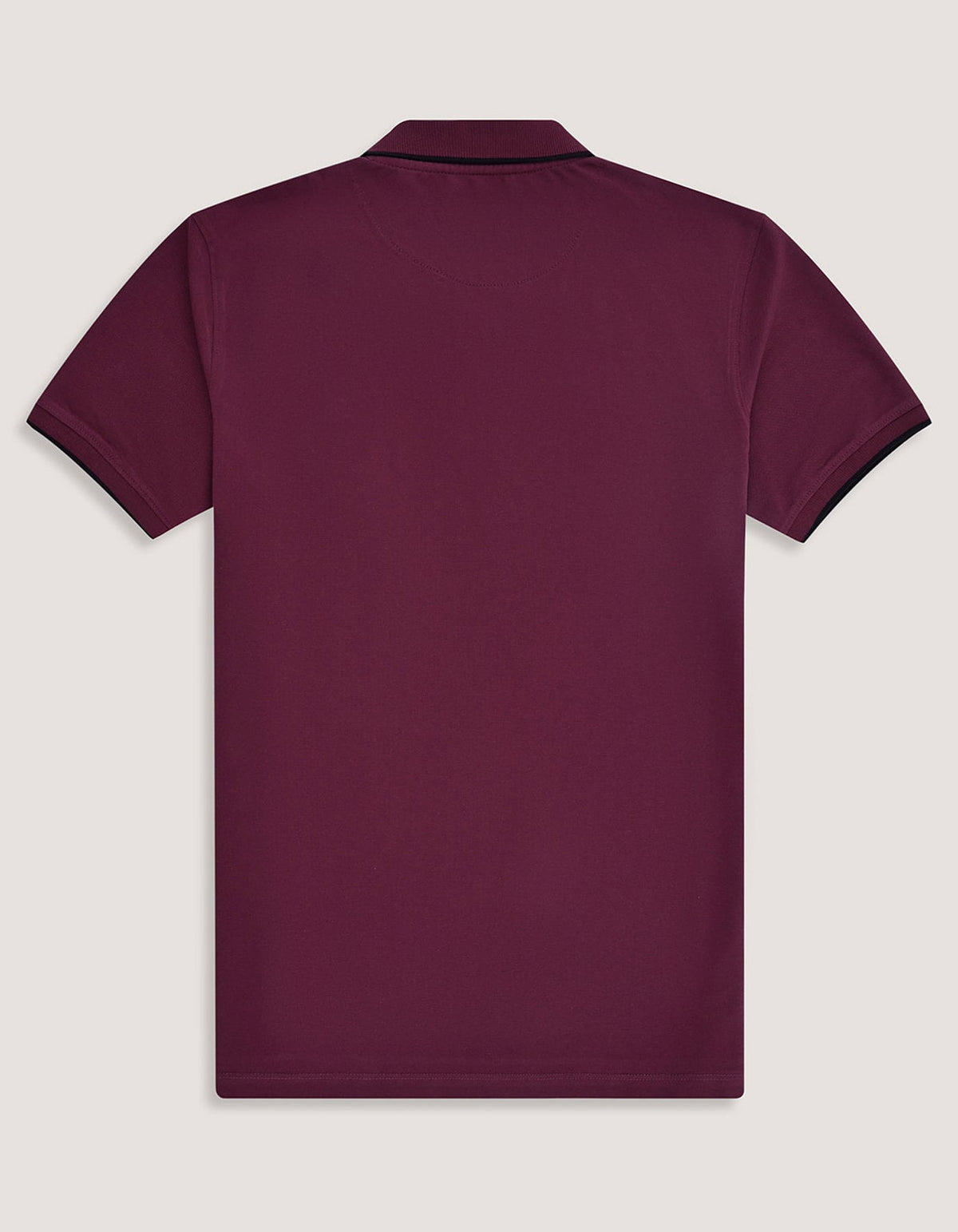 Regular Fit Maroon Cotton Polo Shirt
