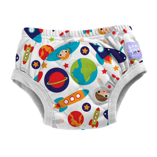 Reusable Potty Training Pants Enhanced Design in Outer Space