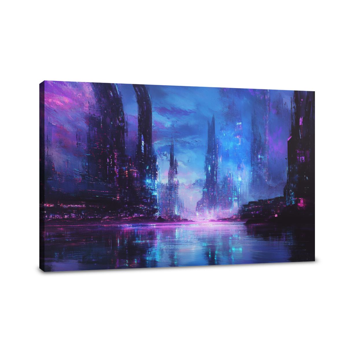 Dreamscape Metropolis Canvas