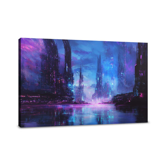 Dreamscape Metropolis Canvas