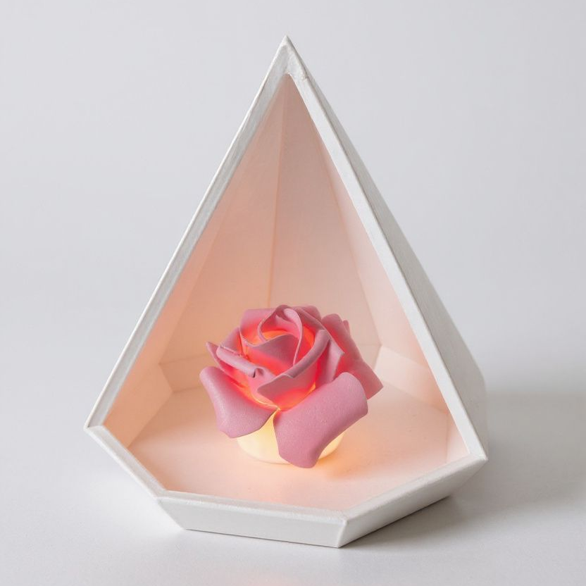 Pyramidal Tray | Abstract Geometric Trinket Dish