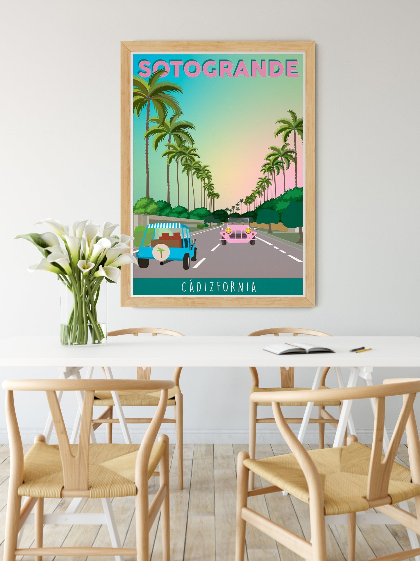 Paseo Del Parque - Pink