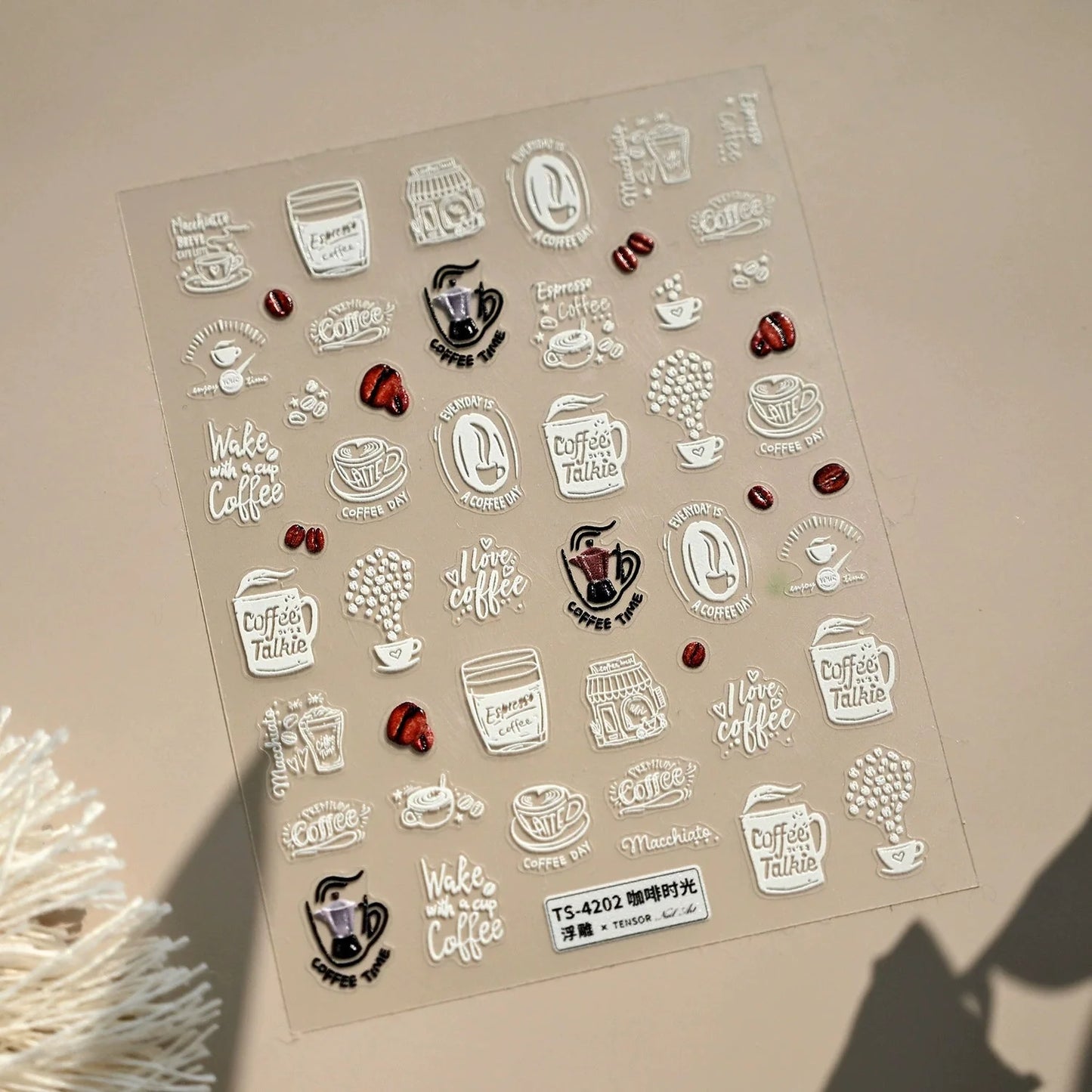 Hello Claws | Coffee Time Nail Deco Sticker