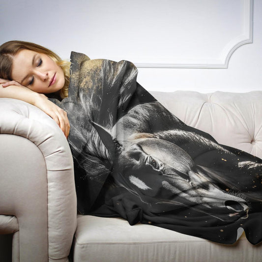 Golden Whirlwind Blanket