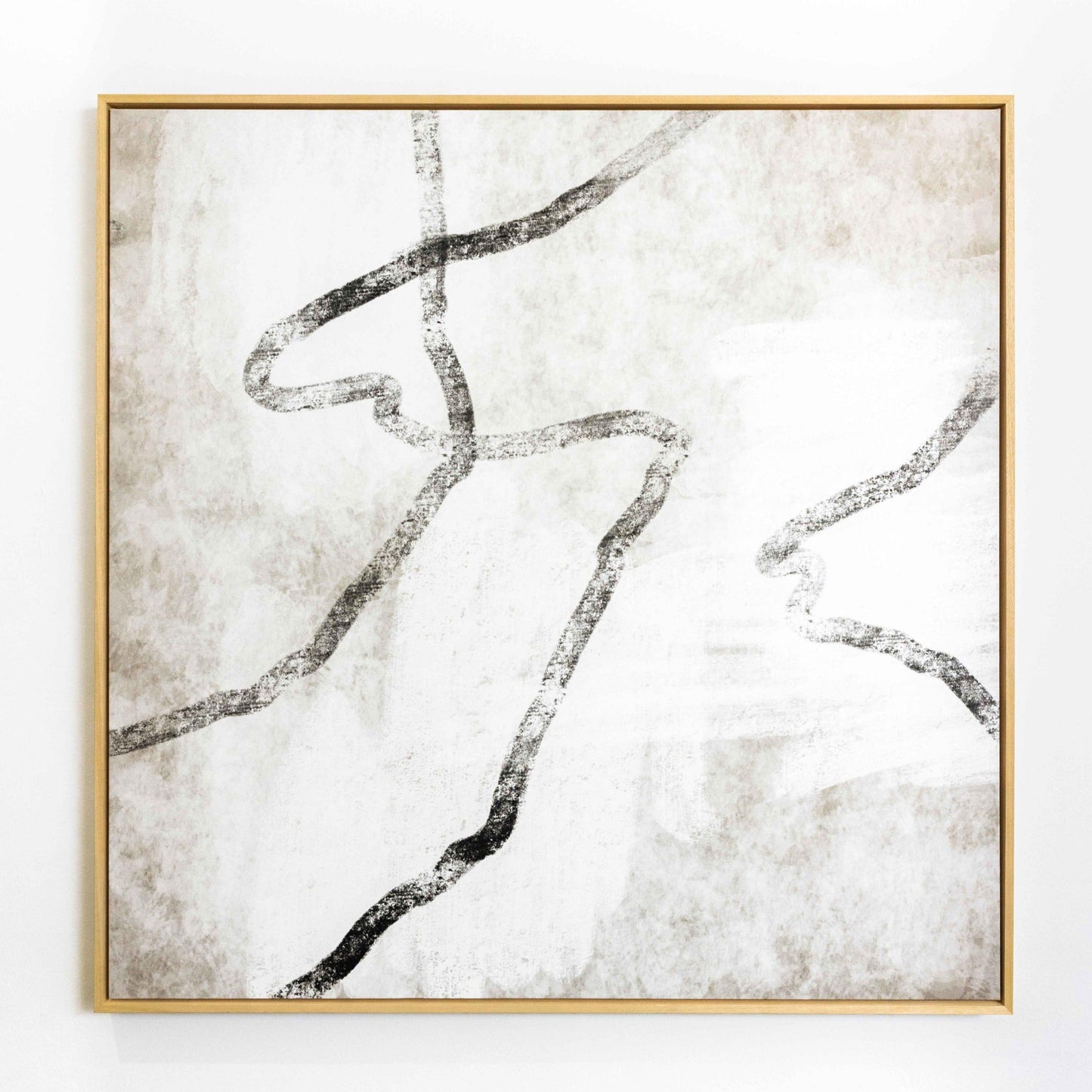 Modo I Square Framed Printed Canvas