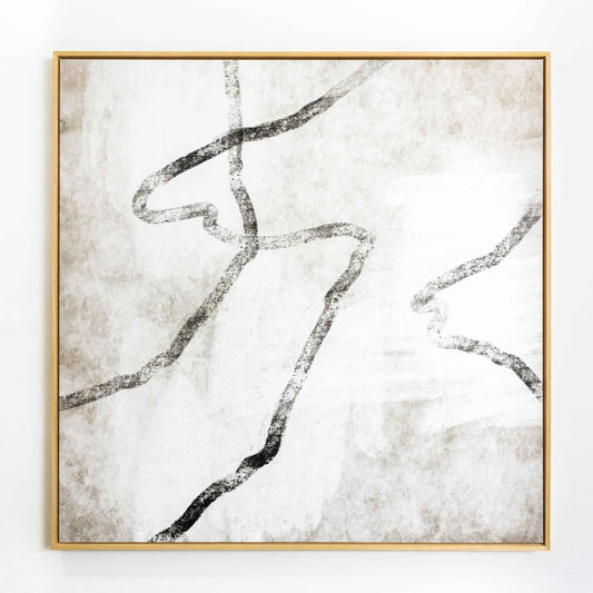 Modo I Square Framed Printed Canvas