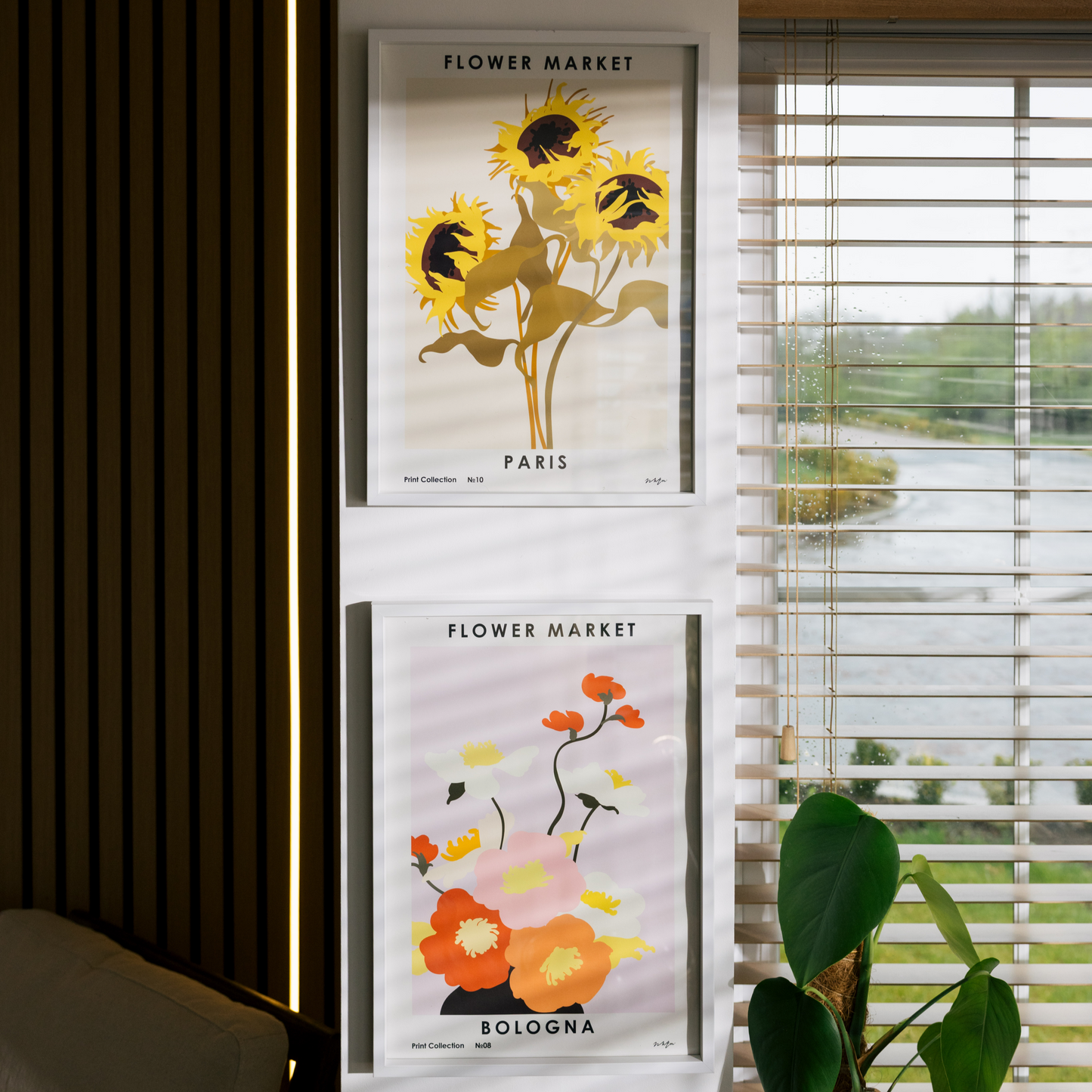 Flower Market Paris Print