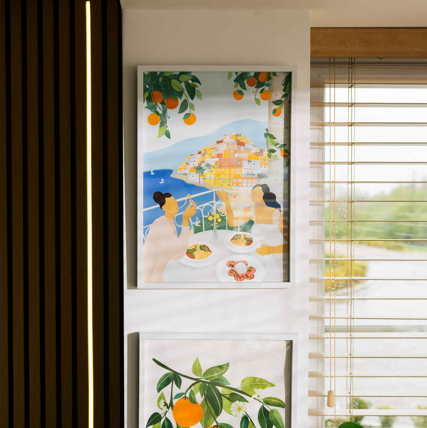 Girls in Positano Print