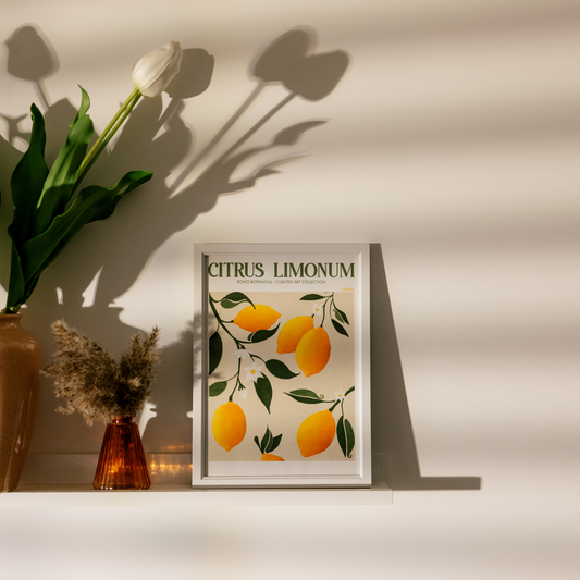 Citrus Lemon Print