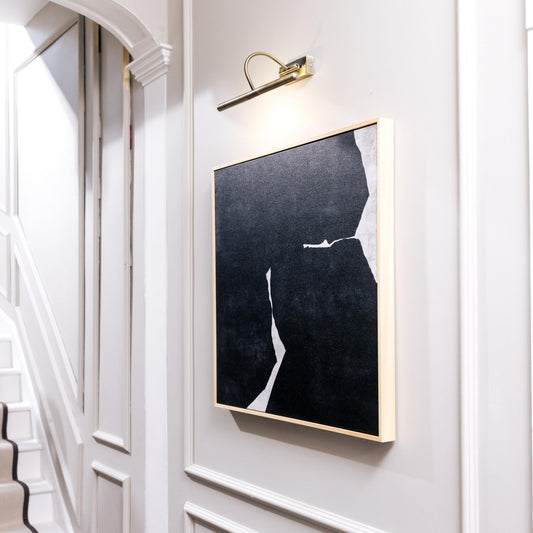 Nero III Square Framed Printed Canvas