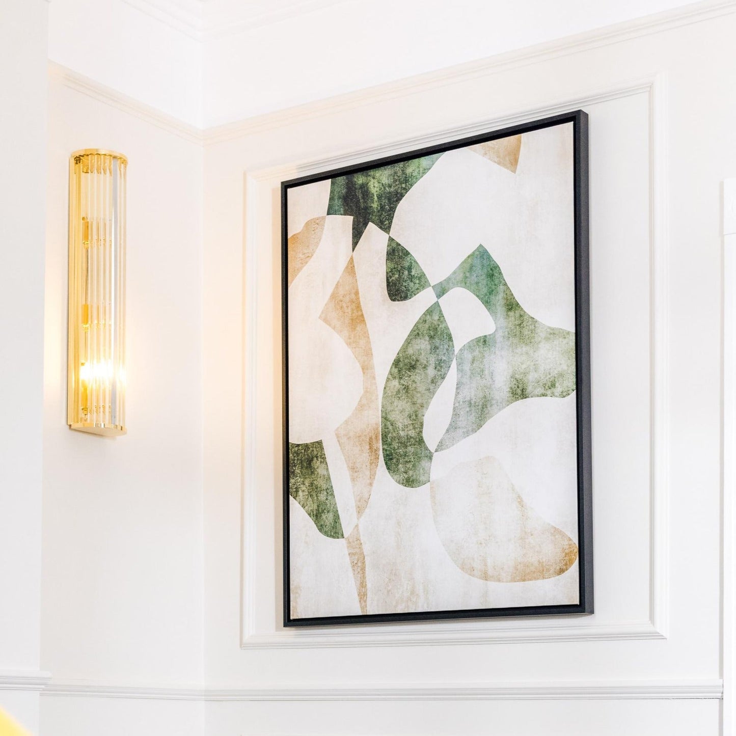 Soraya Portrait Framed Printed Canvas