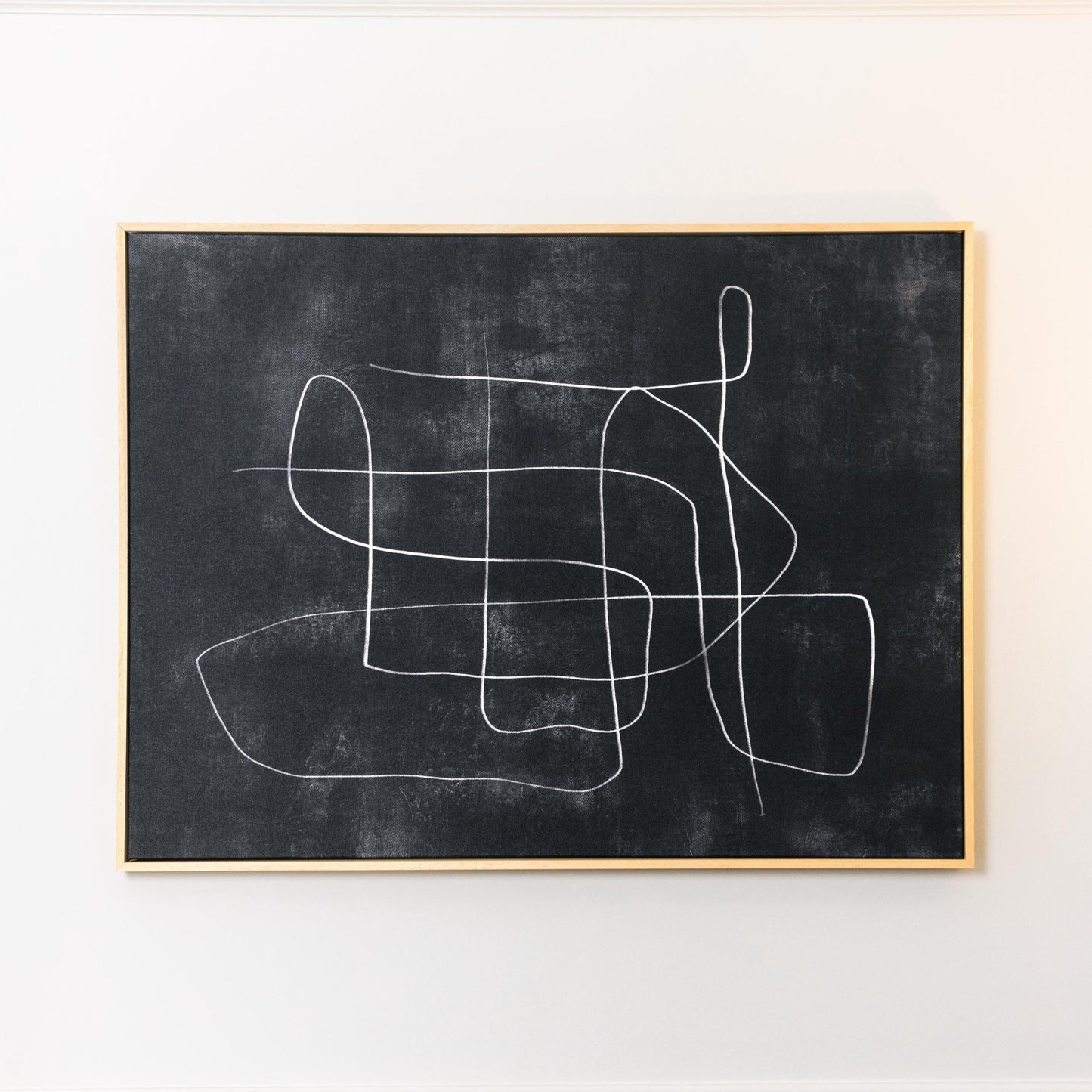 Sonata Landscape Framed Printed Canvas