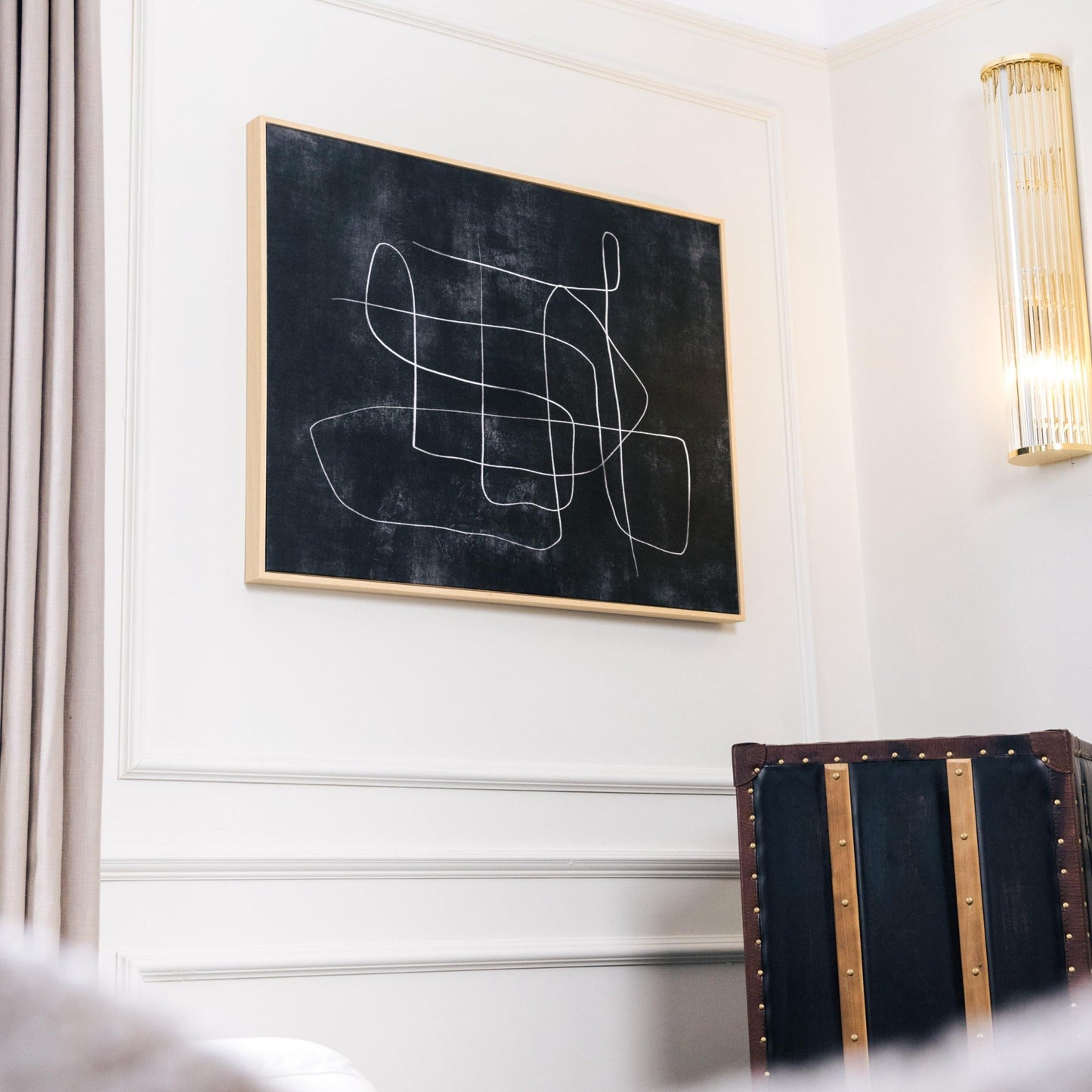 Sonata Landscape Framed Printed Canvas