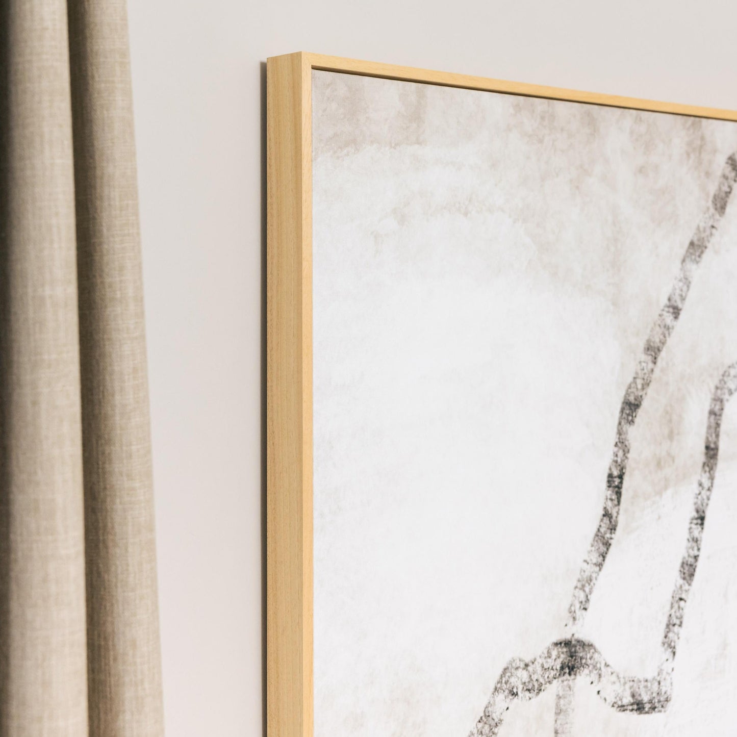 Modo III Portrait Framed Printed Canvas