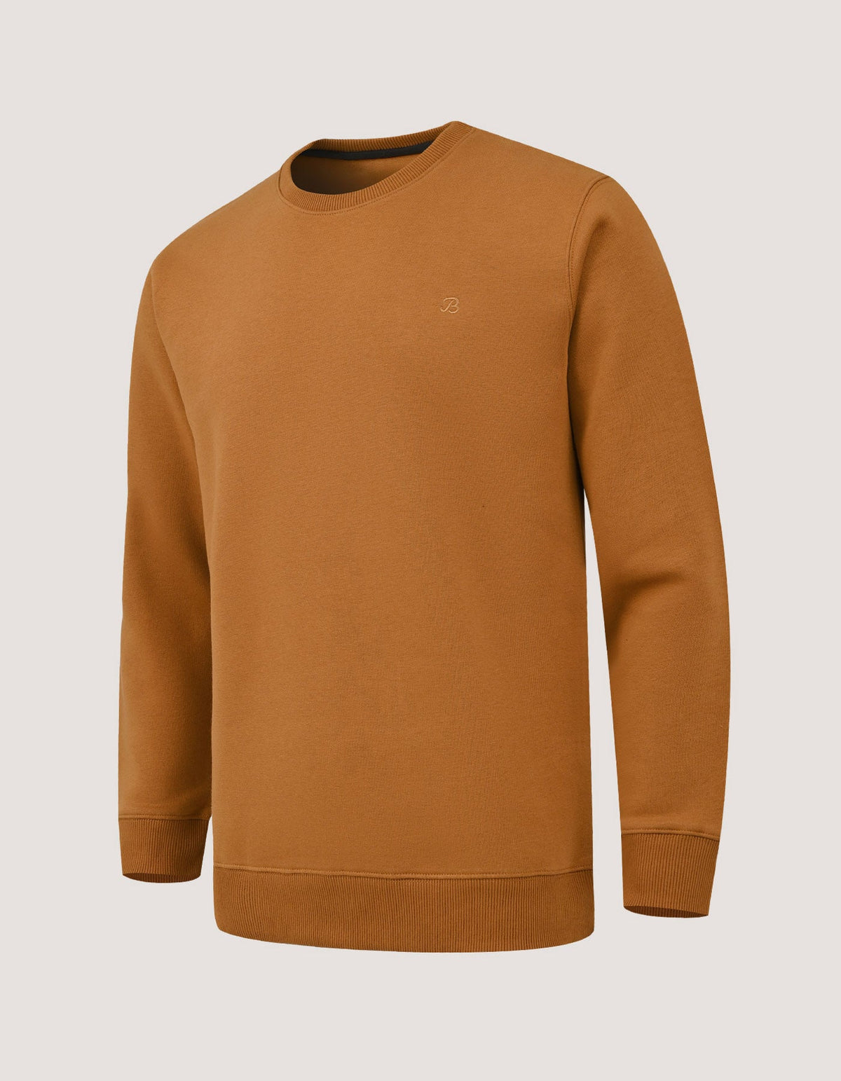 Classic Mustard Crew Neck Sweatshirt