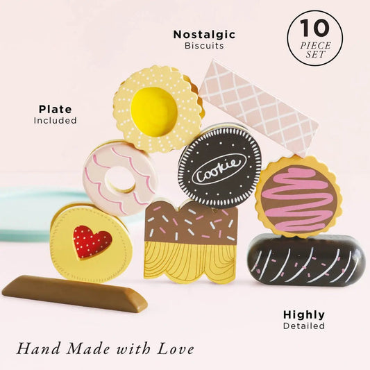 Biscuit & Cookie Set - 10 Pieces