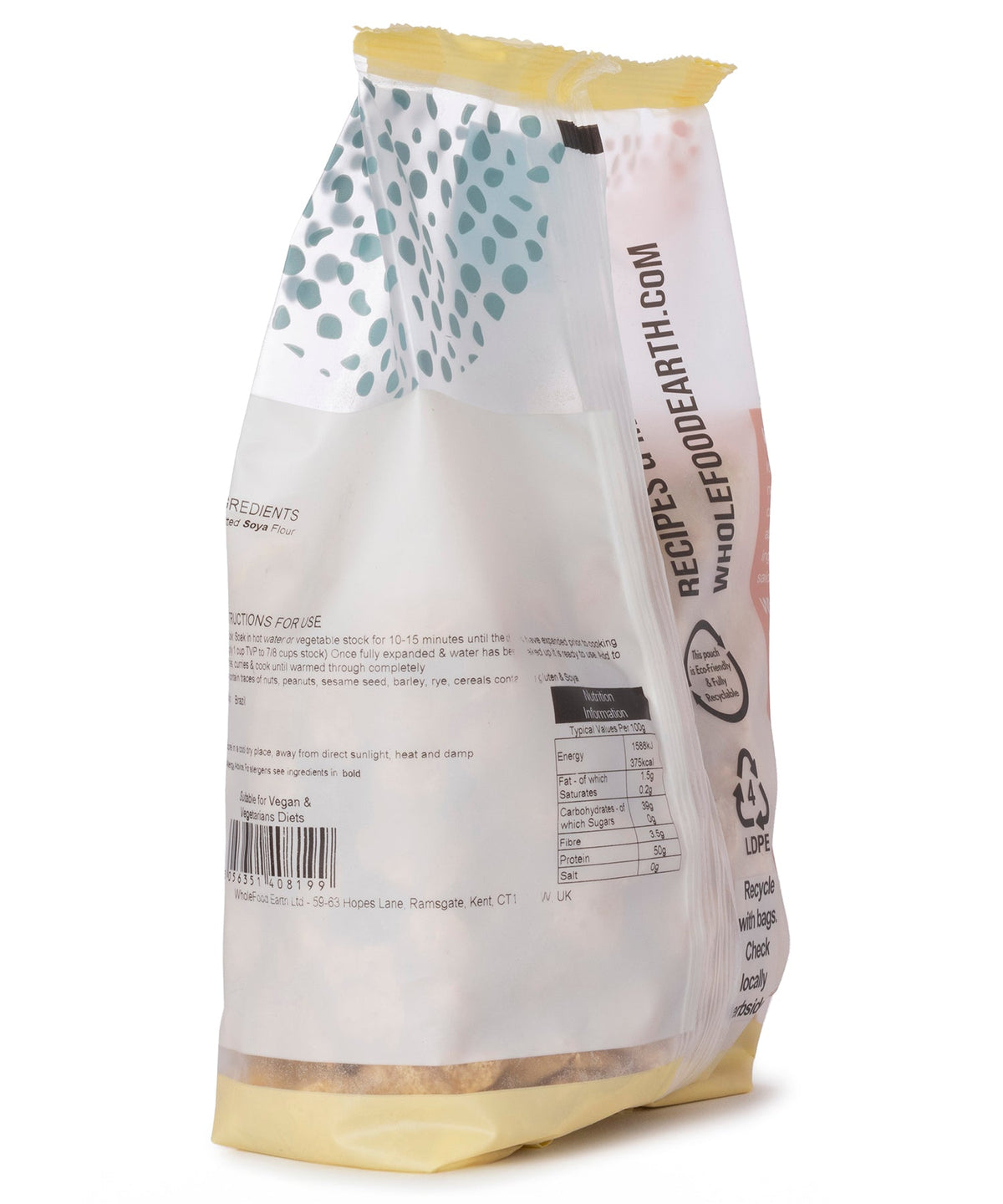 TVP Natural Chunks Soya Protein