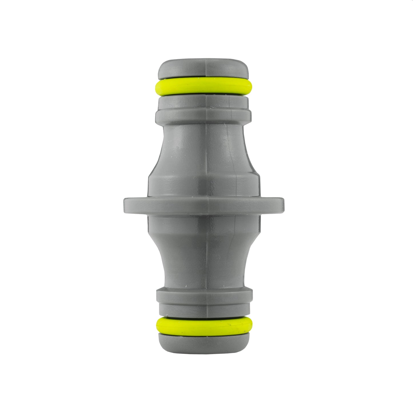 IBC 2” S60X6 Cap with ¾” BSP Threaded Hose Connector and Double Male Lime