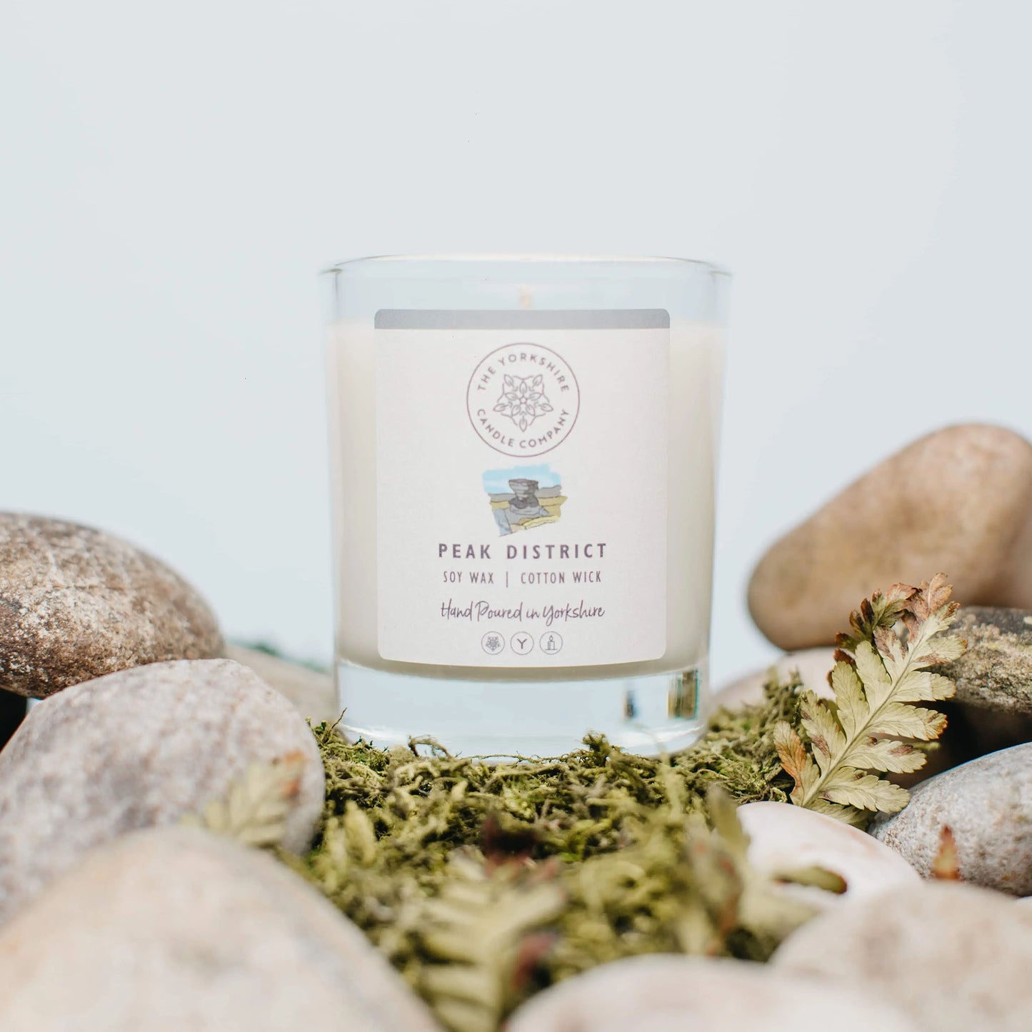 Peak District Candle in Glass Tumbler