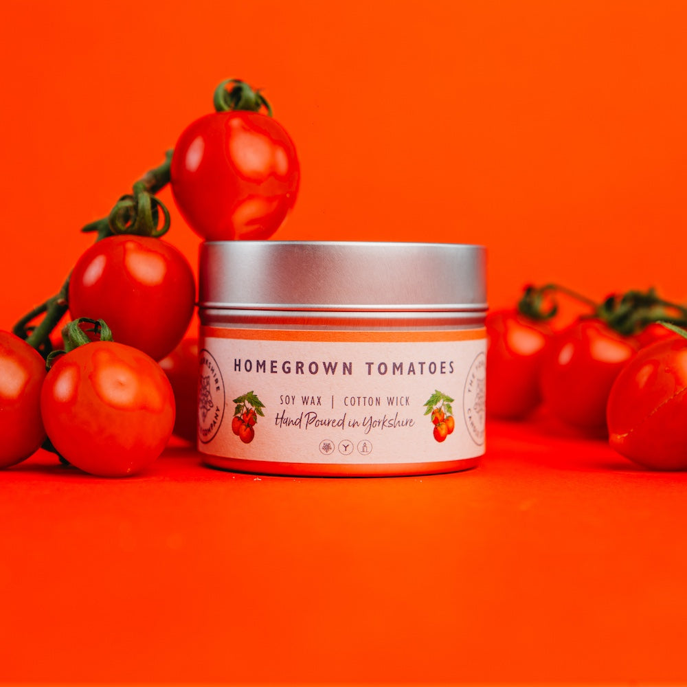 Homegrown Tomatoes Scented Tin Candle