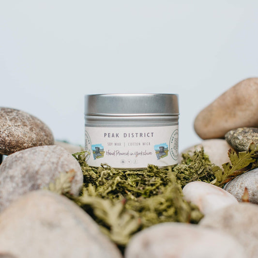 Peak District Scented Tin Candle