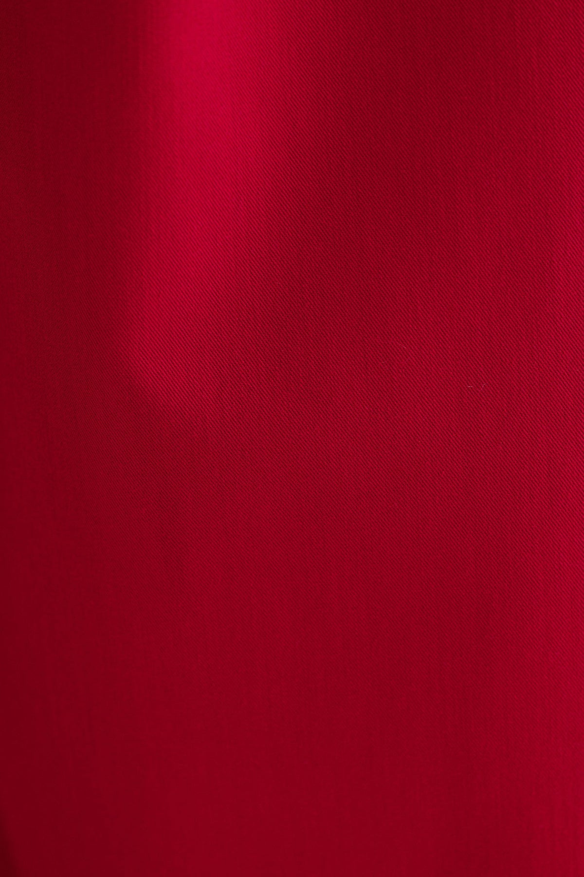 Tyler Fine Twill Pleat Front Wide Leg Trouser - Chilli Red