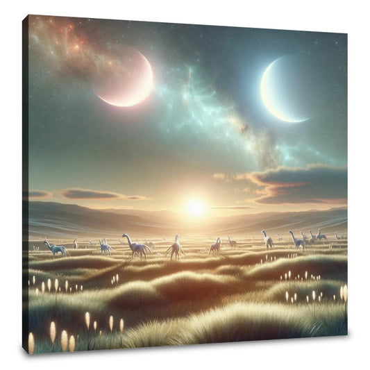 Ethereal Savannah Canvas